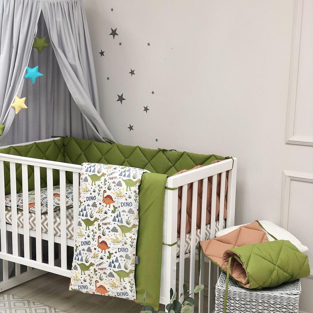 Dinosaur Themed Baby Bedding Set