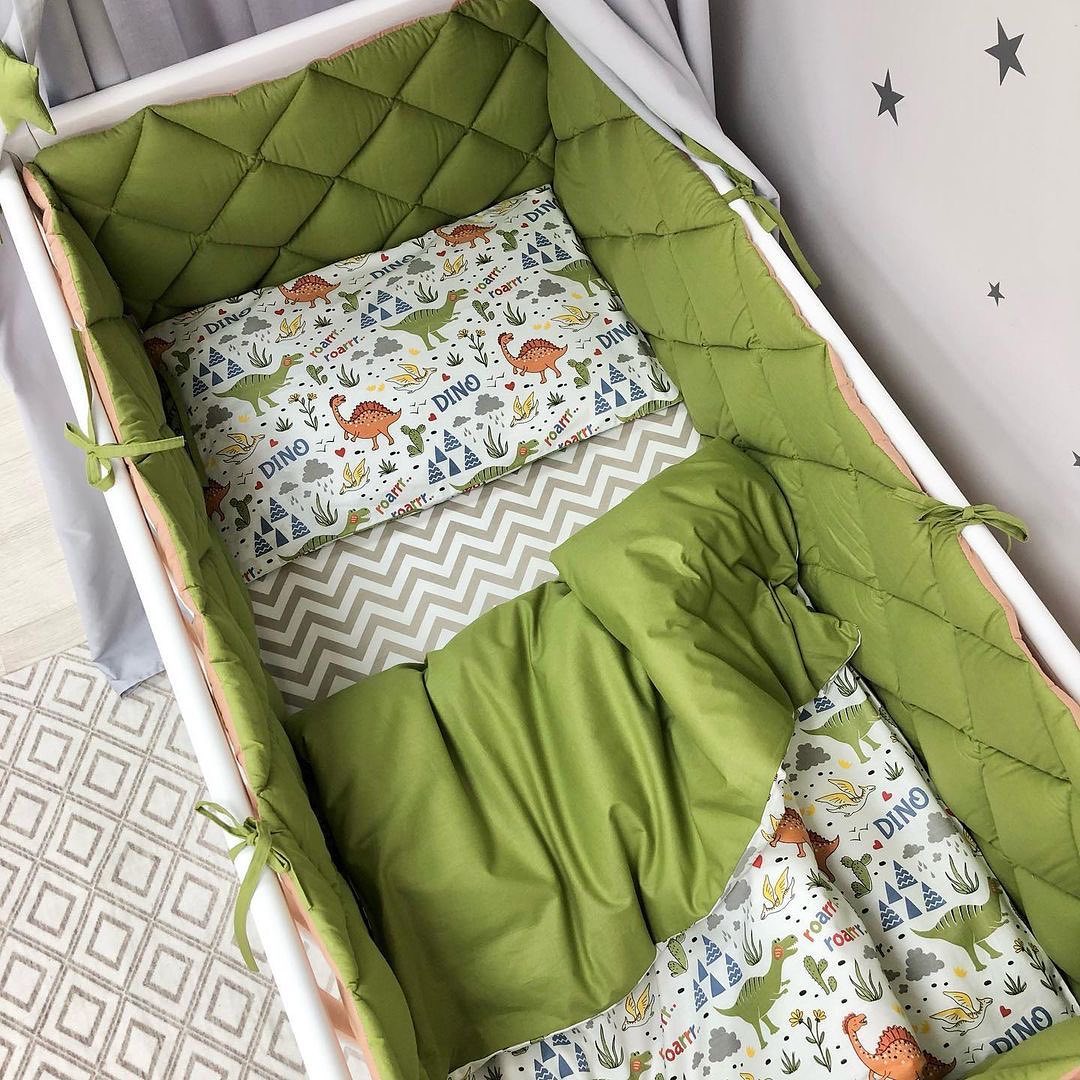 Dinosaur Themed Baby Bedding Set