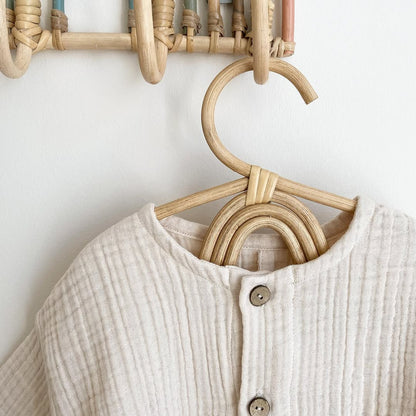 Organic Muslin Baby Blouse – Soft & Pure