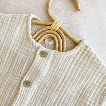 Organic Muslin Baby Blouse – Soft & Pure