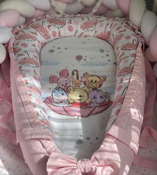 Elegant Pastel Baby Bedding Set