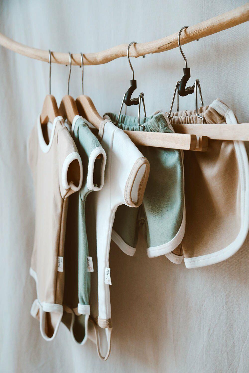 Summer Vibes | Camel Snap-Button Bodysuit & Shorts Set for Baby and Kids