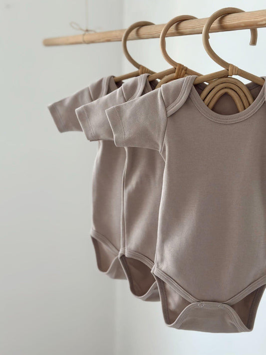 Mink 100% Cotton Oeko-Tex® Certified Short Sleeve Bodysuit Set – 3-Piece, 5-Piece, 7-Piece
